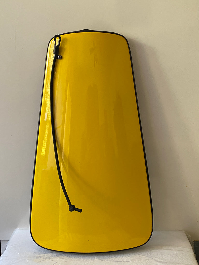 Gemini and Aurora stern hatch cover, Fiberglass, Yellow