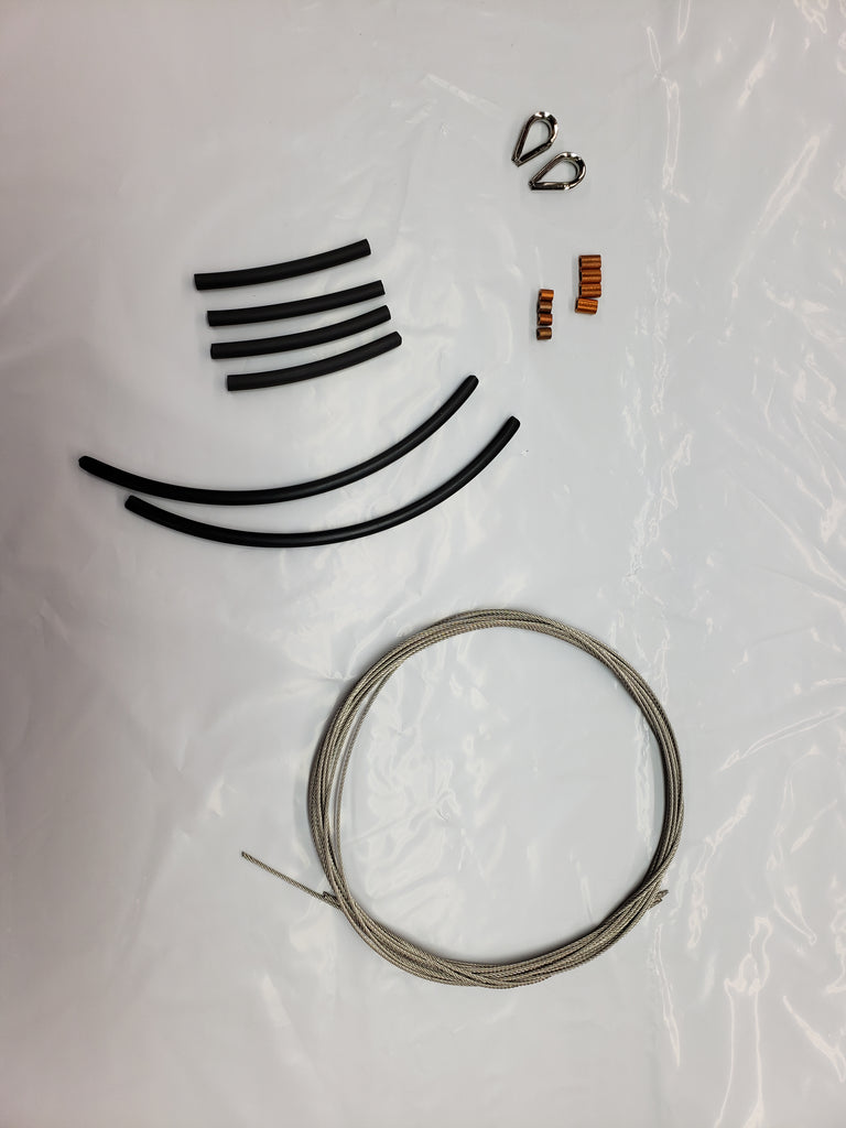 Rudder Stainless Steel Cable Kit