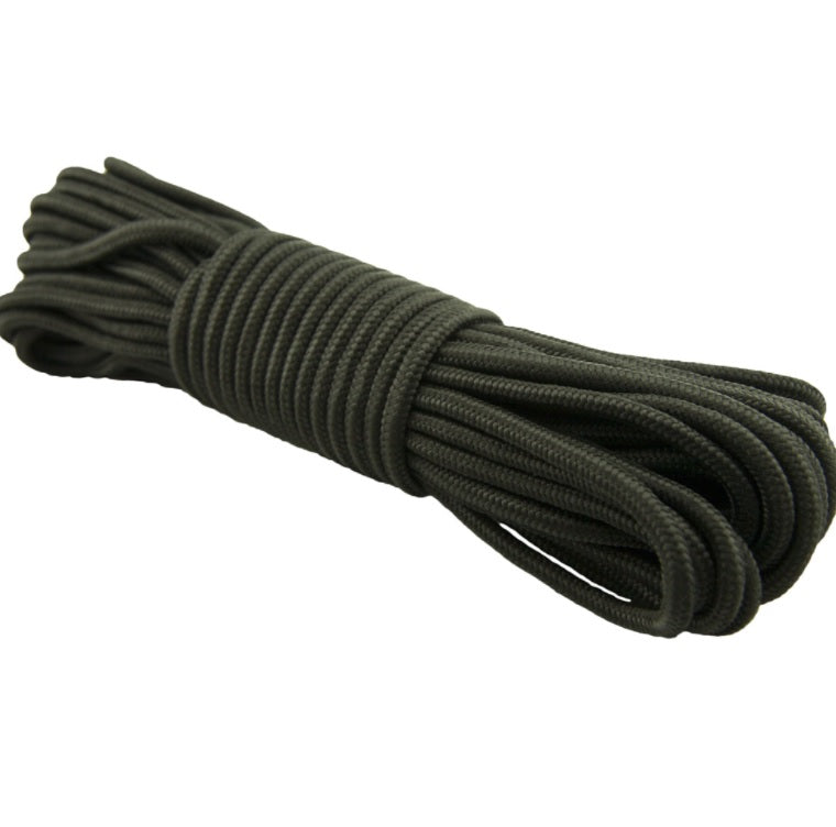 Rope, Black, 5mm, 20ft