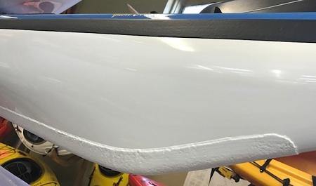 Partial Cloth Keel Guard - Seaward Kayaks